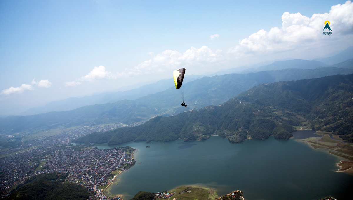 Fly Above the Lake