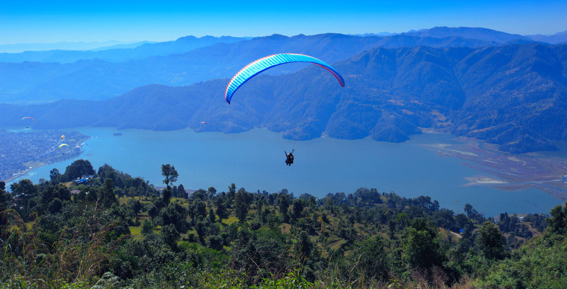 Fly Above the Lake